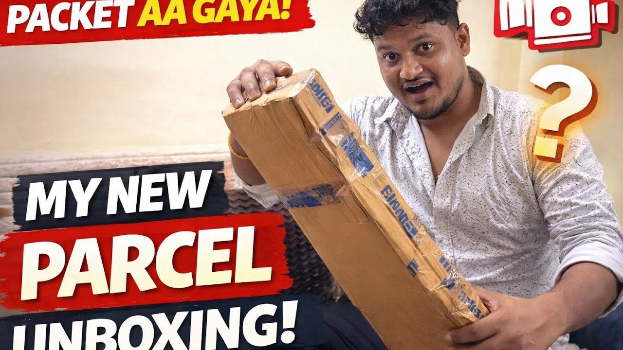Finally Mera Parcel Aa Gaya 😍 | Parcel Unboxing Vlog | Kya Nikla Andar