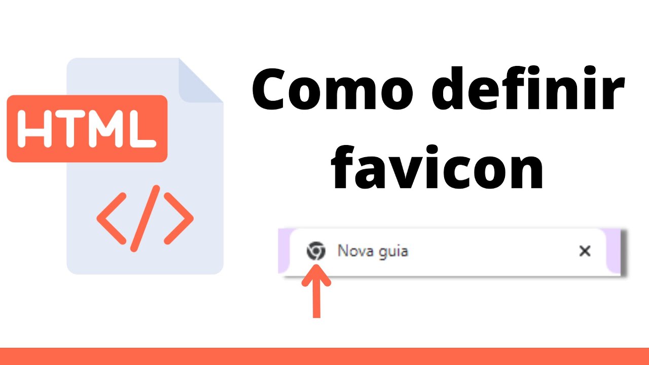 HTML - Como definir o favicon de uma página web