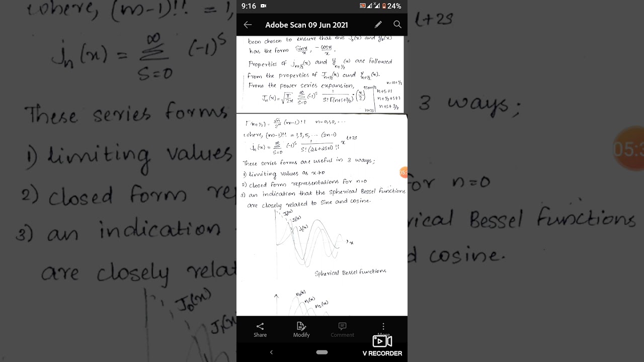Spherical Bessel Functions