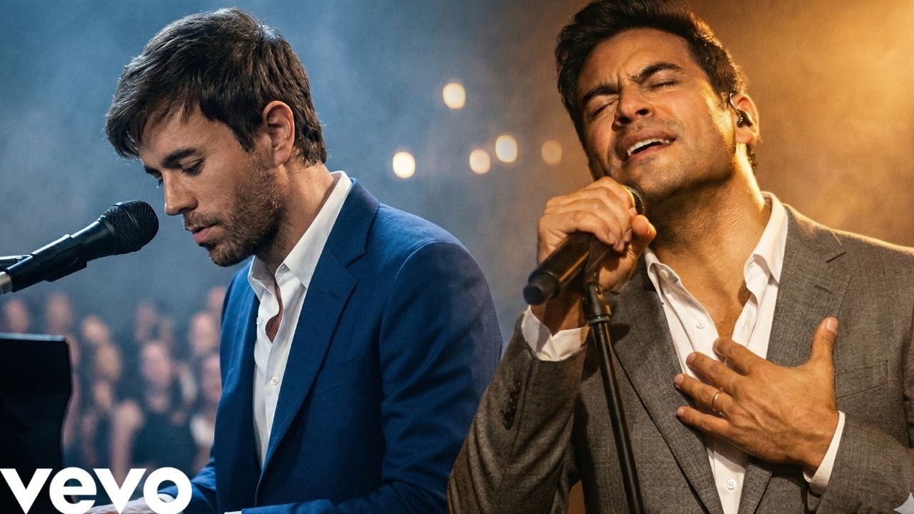 Enrique Iglesias y Carlos Rivera - Me rendí...  pero Jesús no