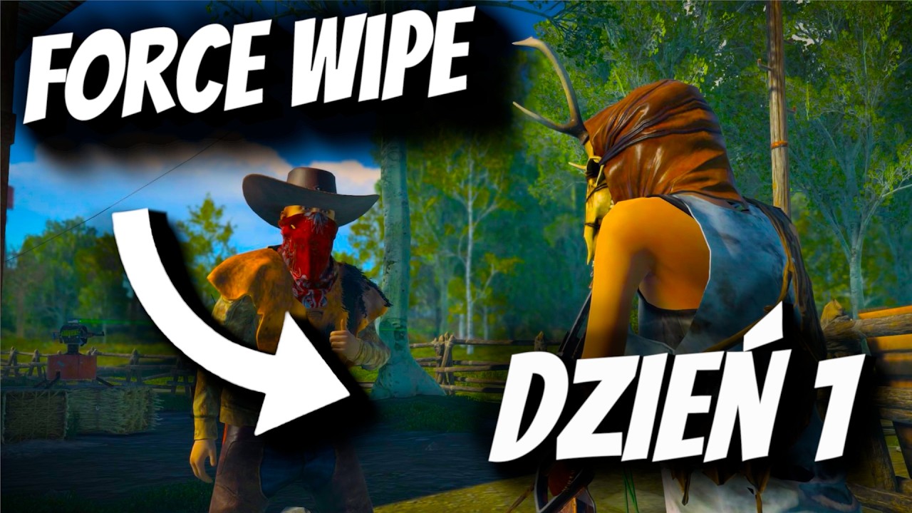 FORCE WIPE DZIEŃ 1 - Rust PL