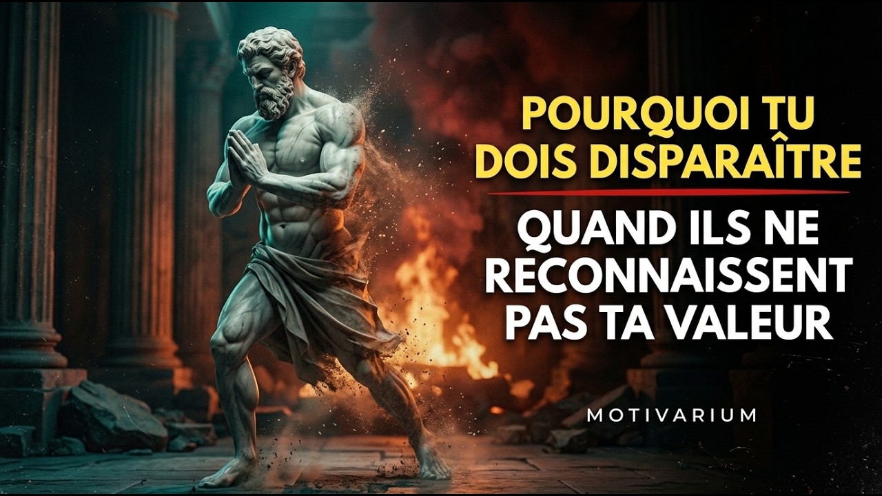 L'ART STO&Iuml;QUE DE DISPARA&Icirc;TRE | POURQUOI TON SILENCE TERRIFIE CEUX QUI T' UTILISENT