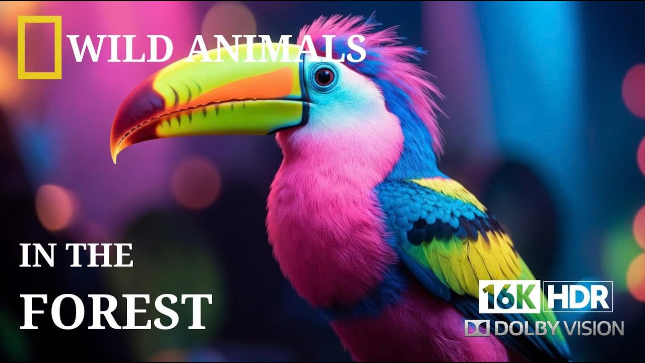 Animals of Nature in 4K Ultra HD – Relaxing Visual Journey - Nature Animal Documentary