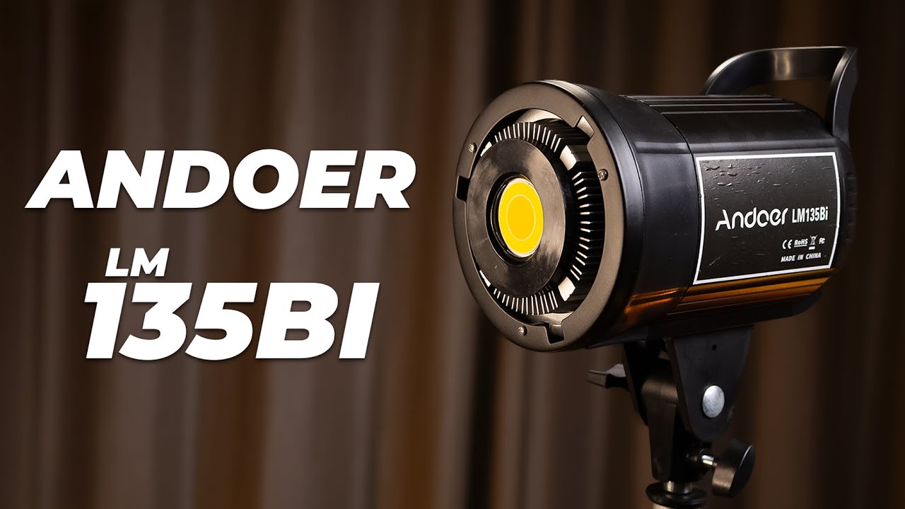 Andoer LM135Bi - O Melhor e MAIS BARATO LED de TODOS!