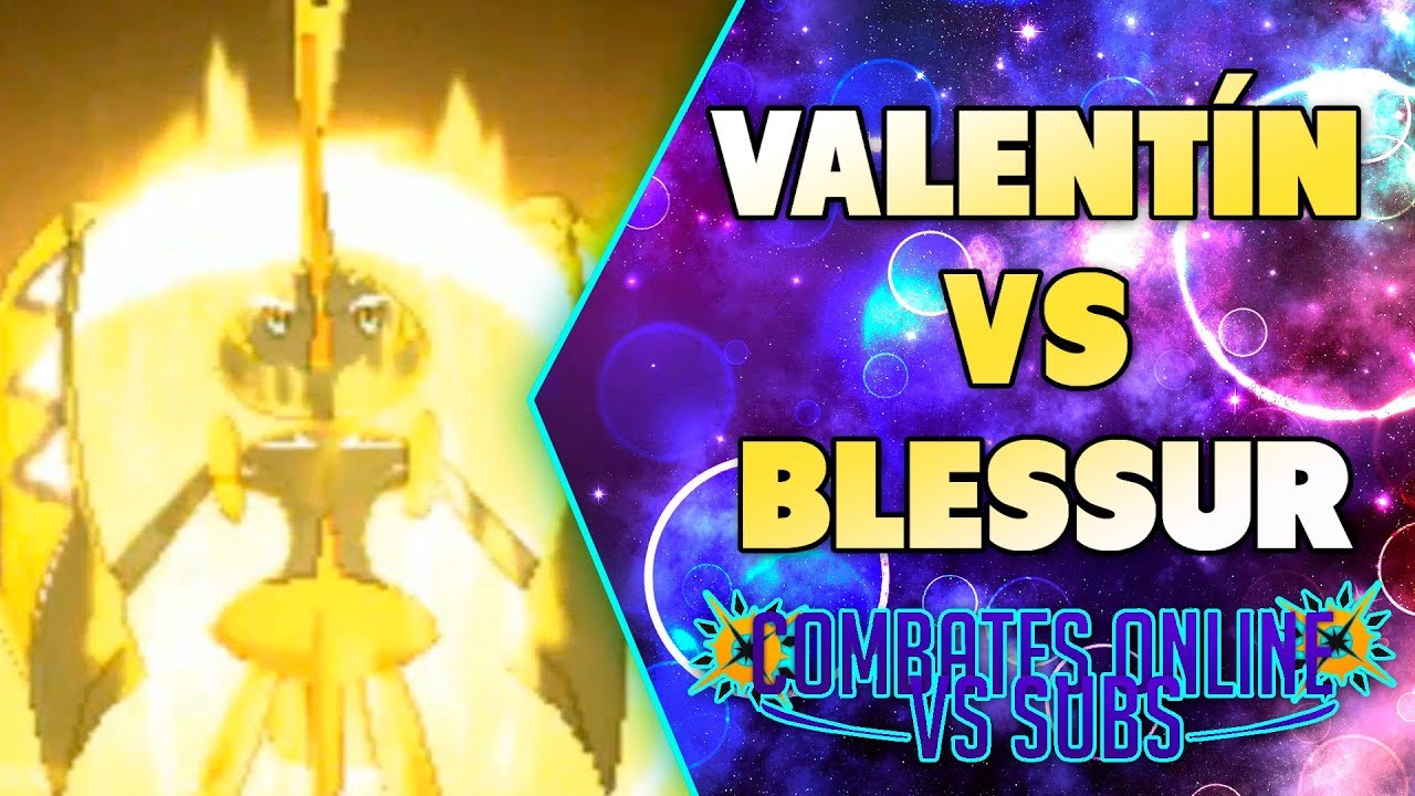 POKÉMON ULTRASOL & ULTRALUNA COMBATE ONLINE: VALENTÍN vs BLESSUR, 