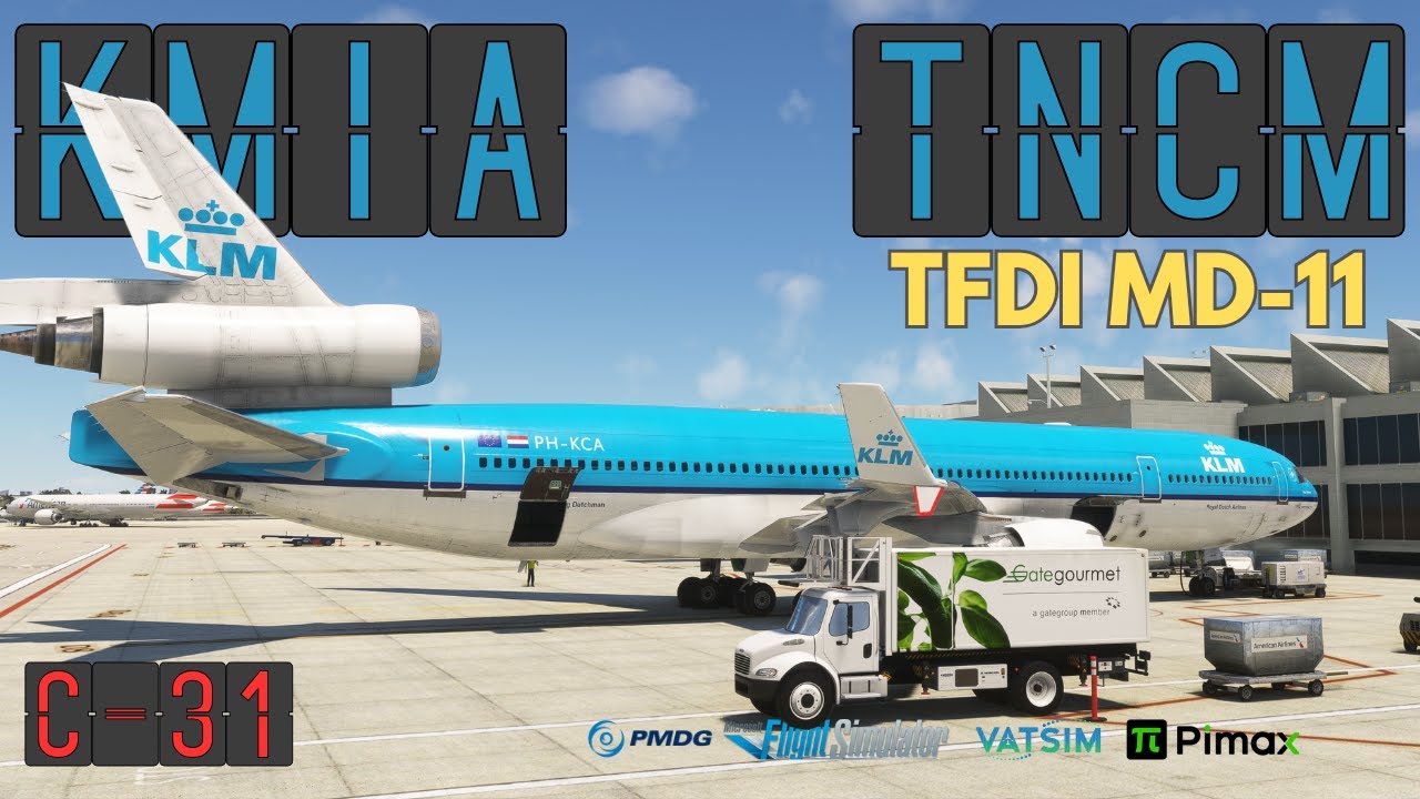 MSFS LIVE |TFDI MD-11 | Friday Night Ops | Miami ✈ Princess Julianna |Virtual Reality