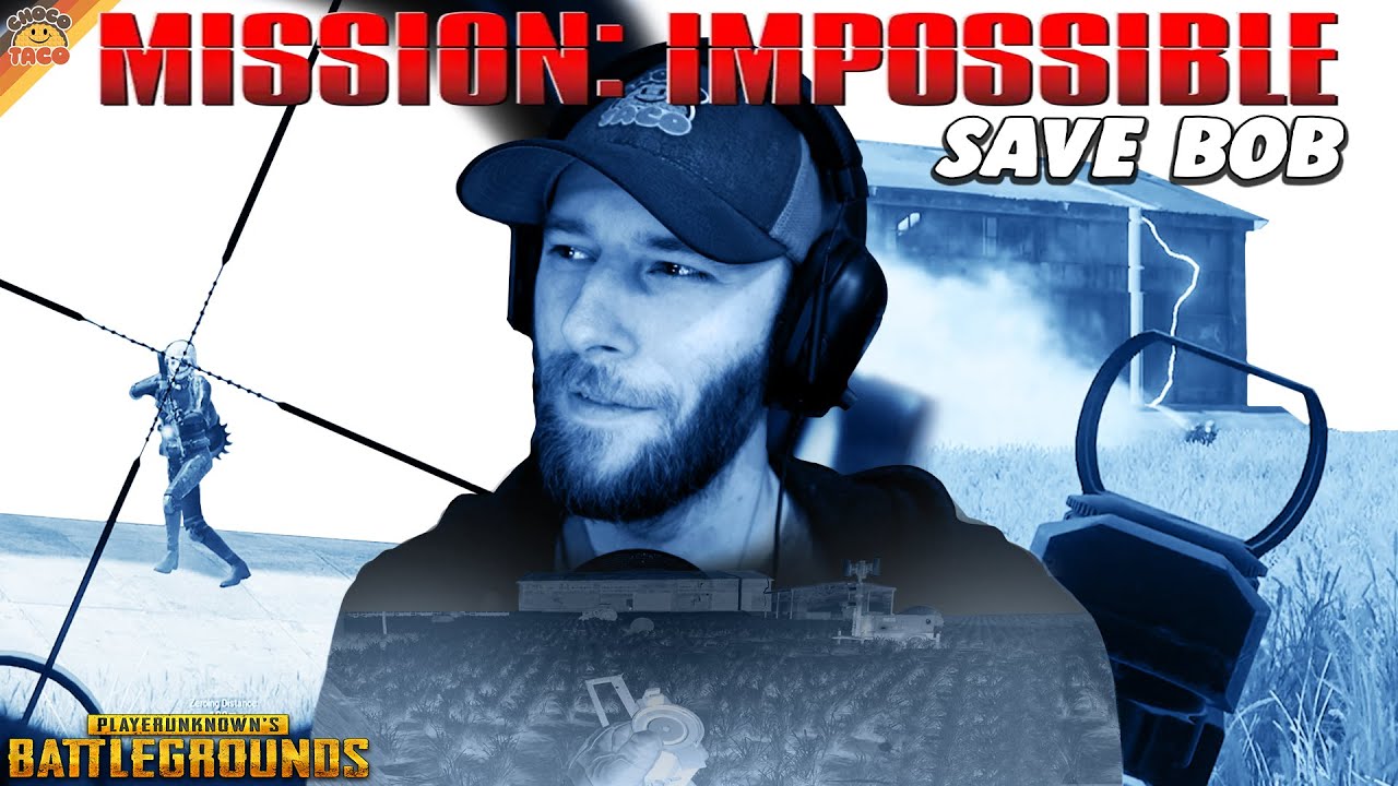 MISSION: IMPOSSIBLE: SAVE BOB ft. HollywoodBob | chocoTaco PUBG Miramar Duos Gameplay