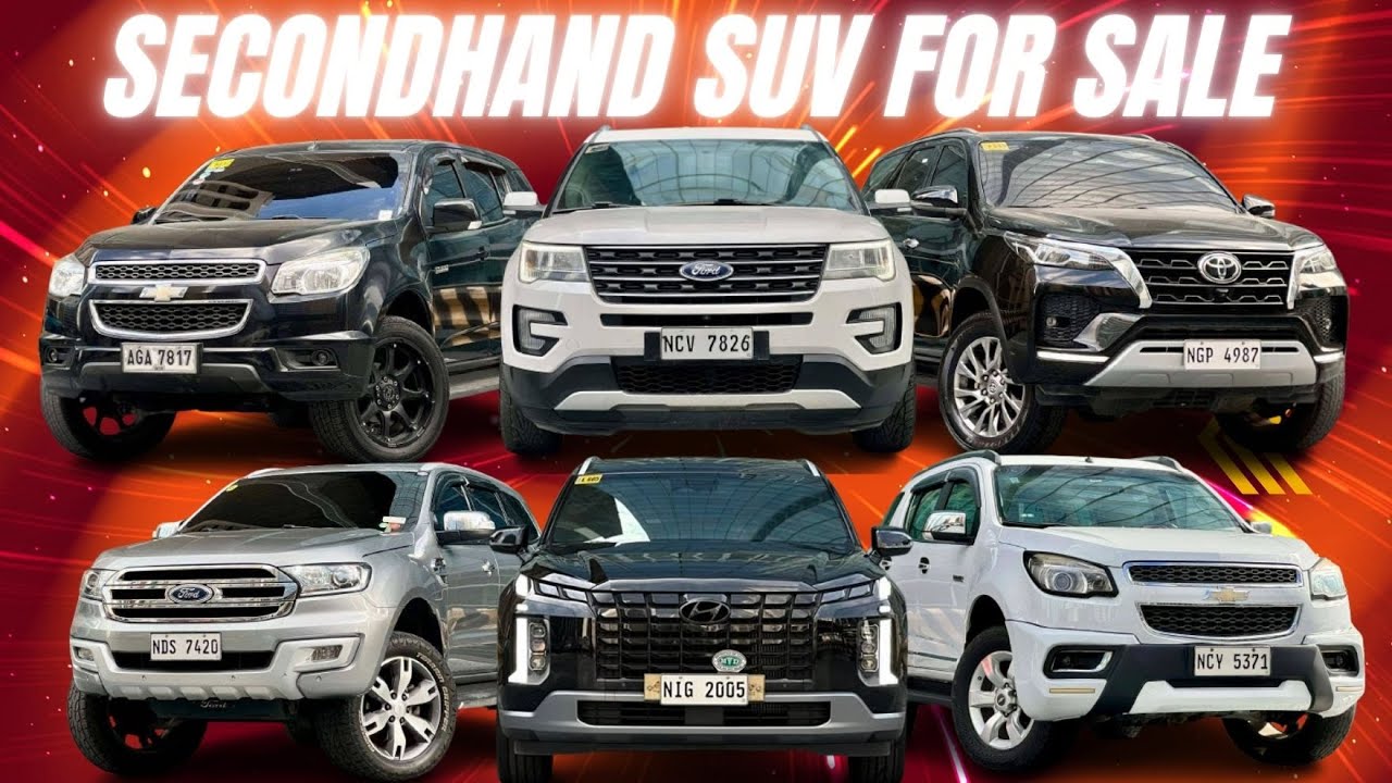 SUV DEALS You can't miss - Second Hand Car For Sale Philippines 7-seater