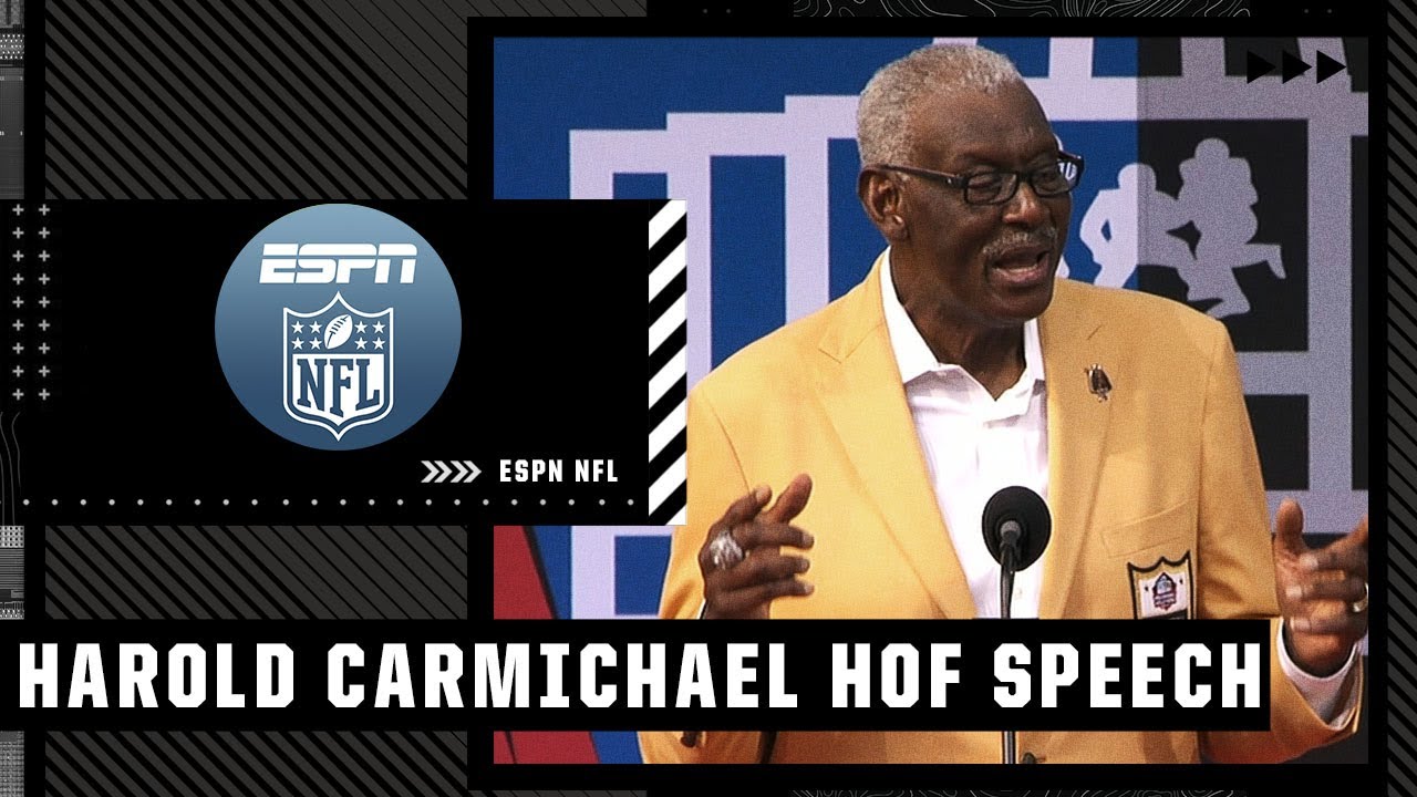 Harold Carmichael 2020 Pro Football Hall of Fame Induction Speech | NFL on ESPN