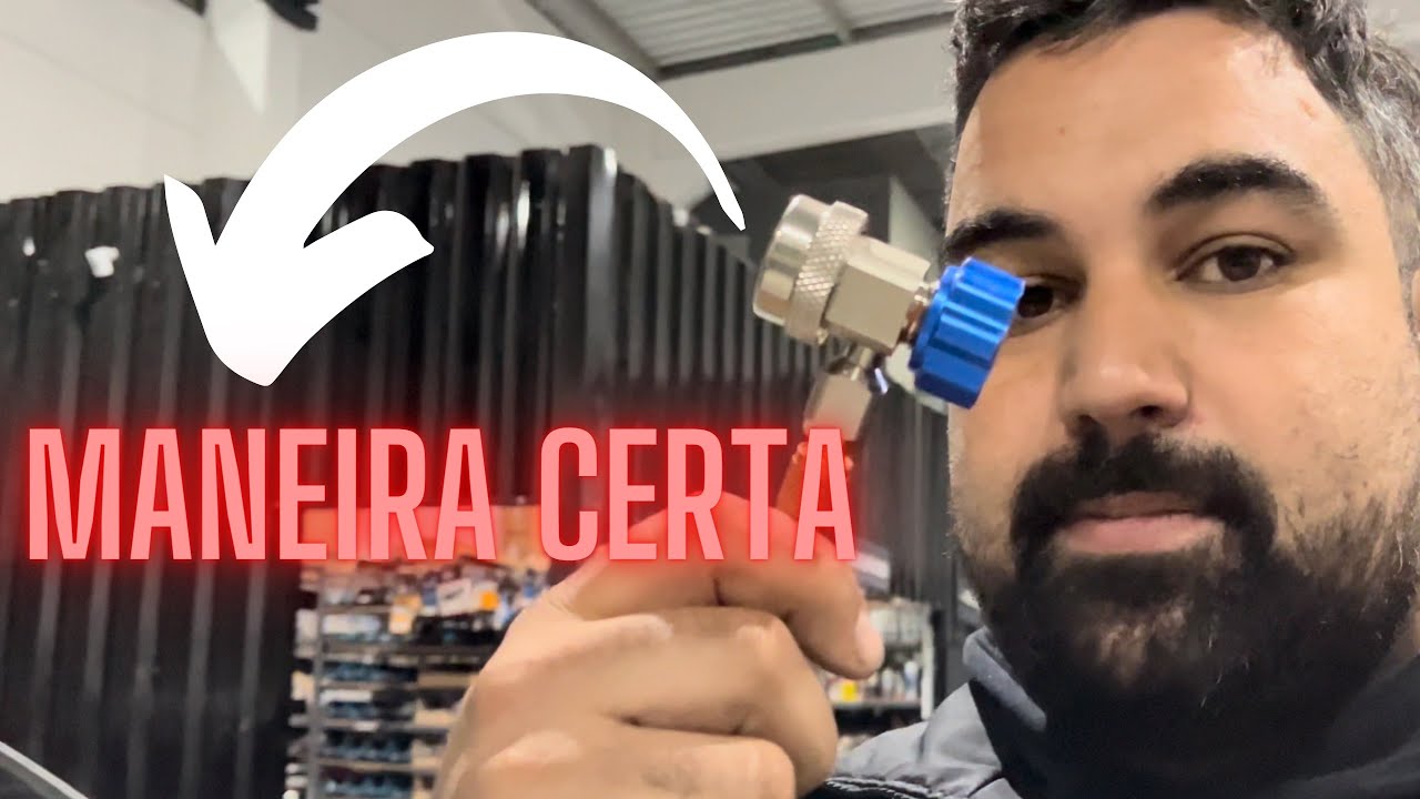 Teste vazamento no  ar condicionado como fazer!