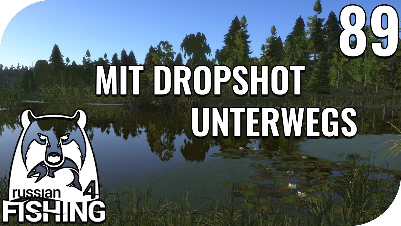 RUSSIAN FISHING 4 #89 - ANGELN MIT DROPSHOT (DEUTSCH)! 🎣 || PantoffelPlays
