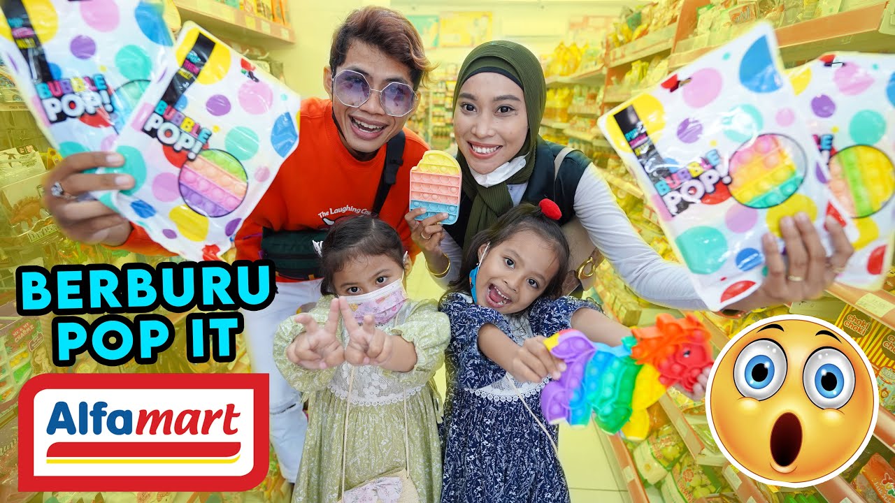 BERBURU POP IT BARU DI ALFAMART BENTUKNYA MISTERIUS‼️😱KITA BORONG SEMUANYA‼️