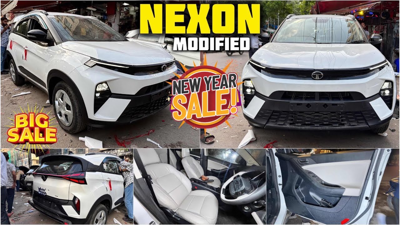 Tata Nexon Smart Base to Top Modified With Price ✅ Tata Nexon Base Model Modification ✅