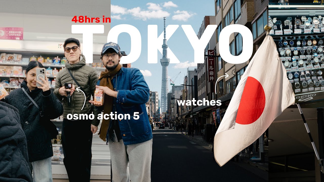 2 Days in TOKYO ~ Watch Shopping, Knives, Cafe Hunting, & More!