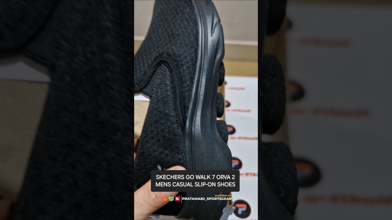 SKECHERS GO WALK 7 ORVA 2 MENS CASUAL SLIP-ON SHOES ORIGINAL #gowalK (FULL VIDEO CHECK OUR CHANNEL)