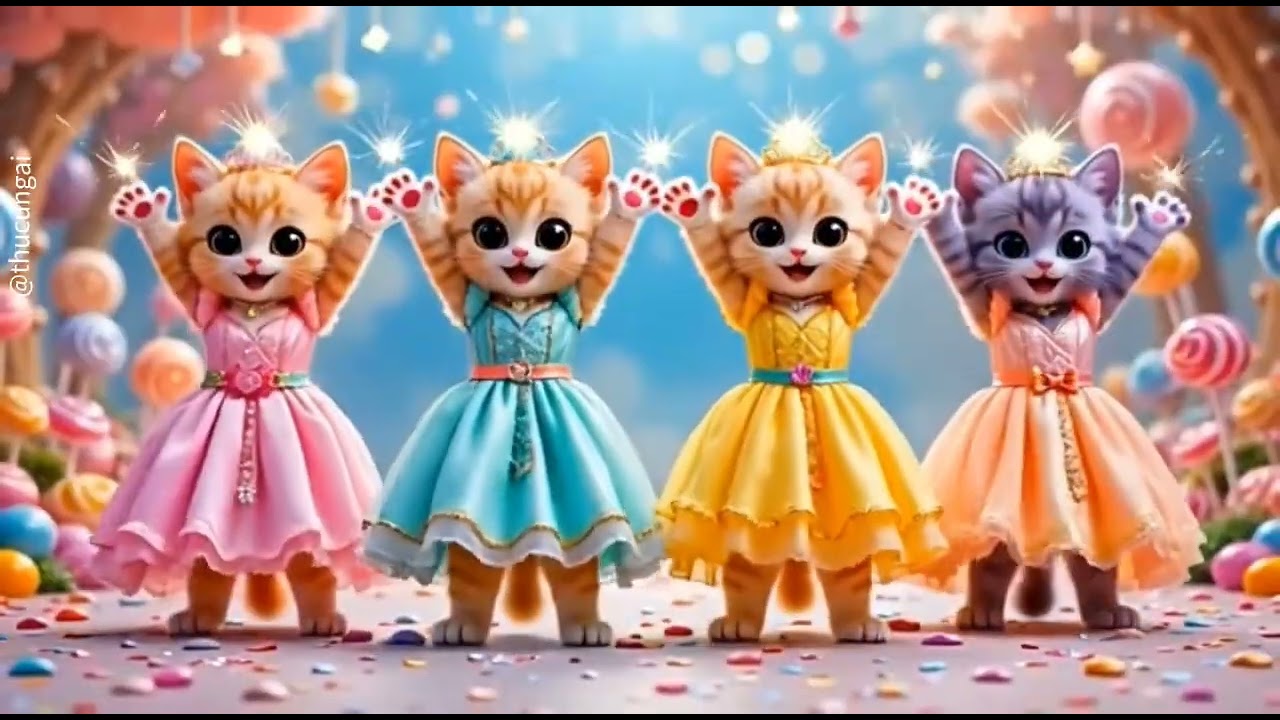 बिल्ली डांस | Cutest Cat videos funny dance🤣💃Videos for cats #funny​ #dancingcat​ #thucungai