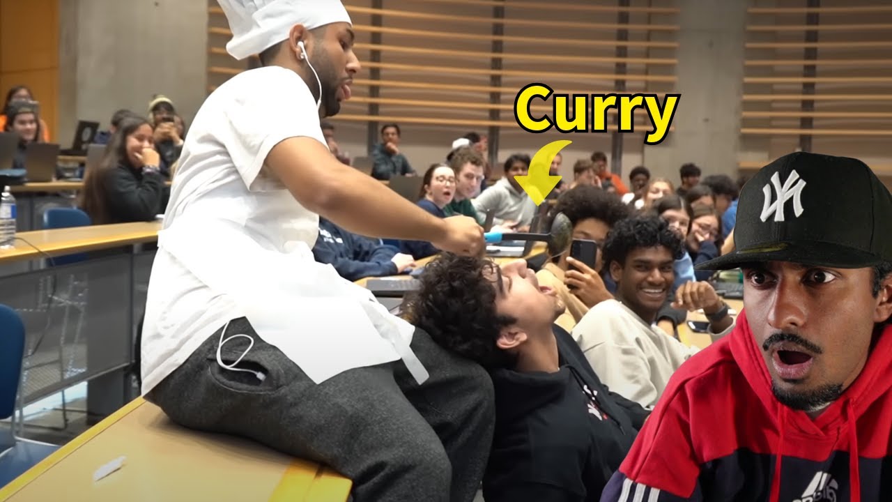 He Cooked Curry In A College Lecture!!