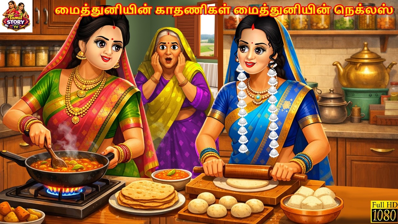 Maittuṉiyiṉ kātaṇikaḷ maittuṉiyiṉ neklas | Tamil Stories | Tamil Moral Story | Tamil Cartoon |Kahani