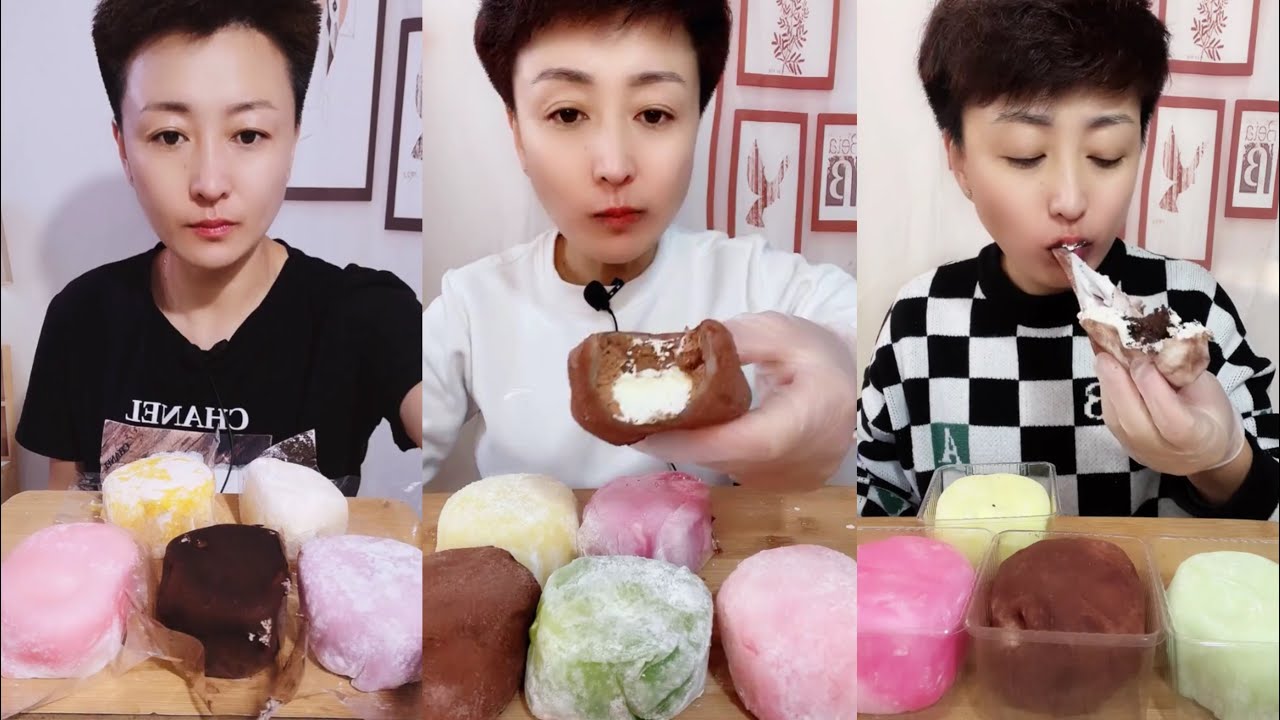 冰皮月亮 moonskin mochi ASMR