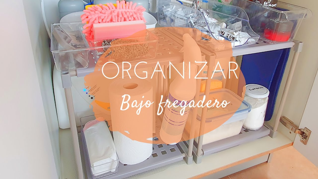 ORGANIZAR EL BAJO FREGADERO