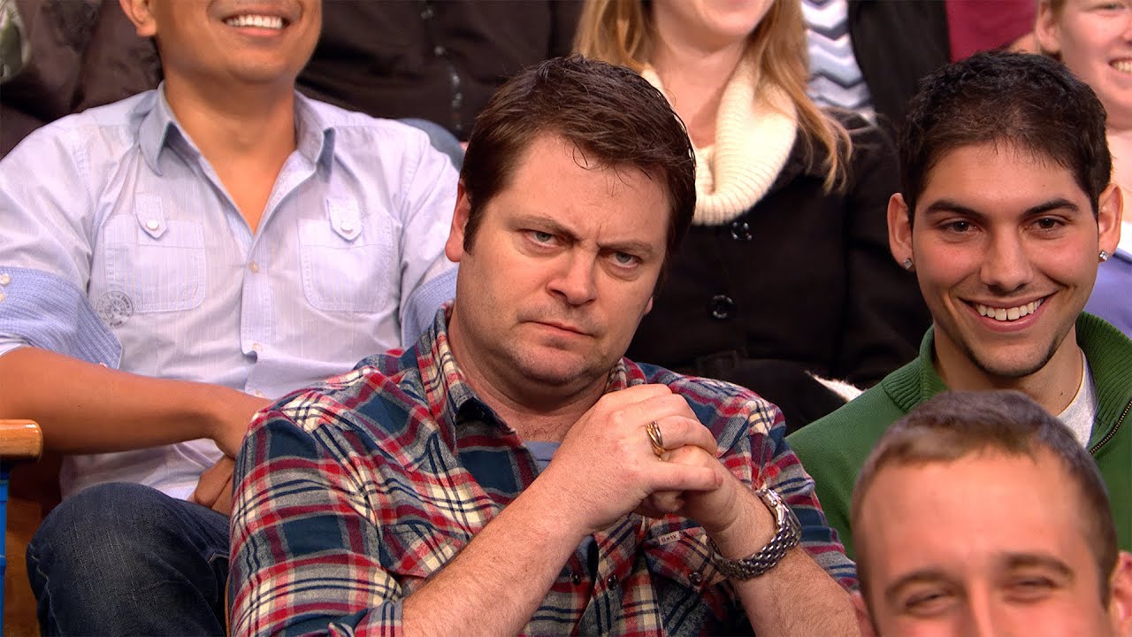 Nick Offerman Won't Laugh | Late Night with Conan O&rsquo;Brien