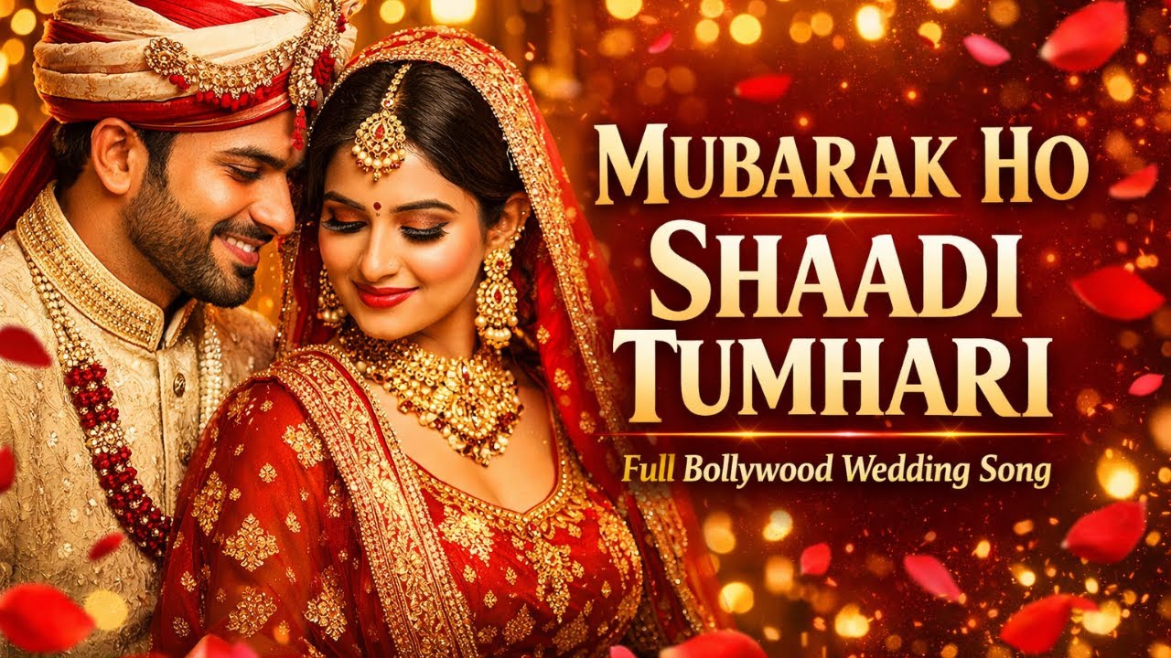 Mubarak Ho Shaadi Tumhari | Bollywood Wedding Song | Indian Marriage Baraat Video #bollywood