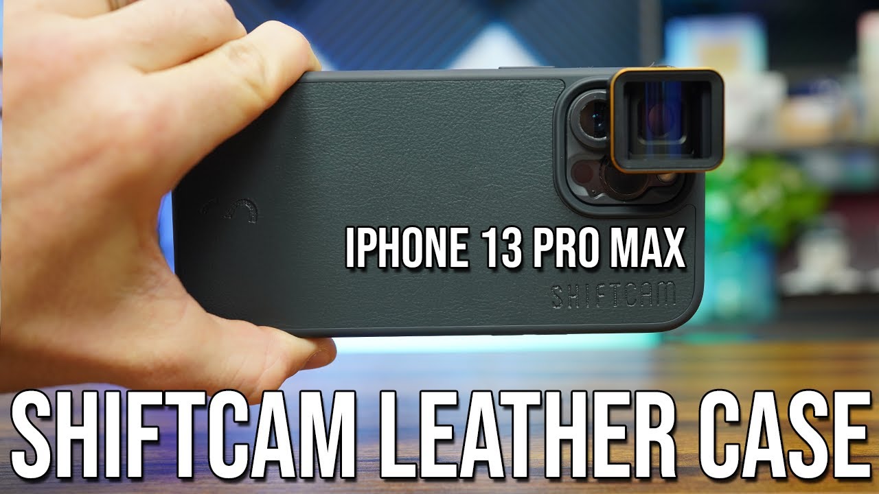 ShiftCam Leather Lens Case for iPhone 13 Pro Max