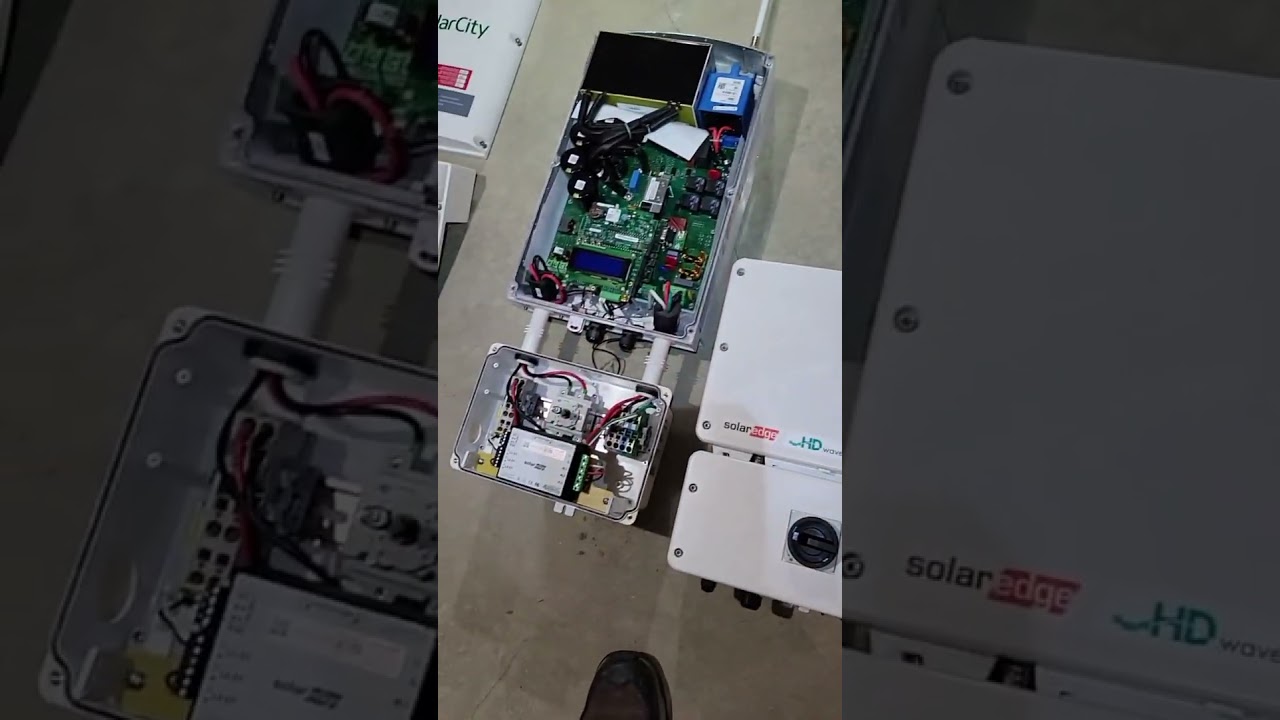 Solar Inverter replacement #solar #electrician #solarinverter #electrical #solaredge #solarsystem