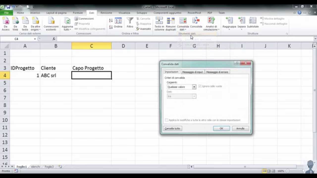 Come convalidare i dati in Microsoft Excel