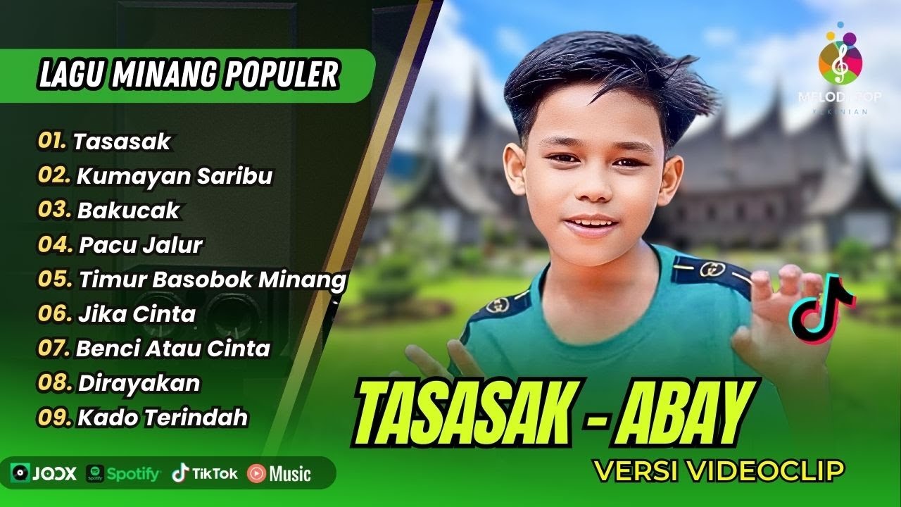 Abay - TASASAK | KUMAYAN SARIBU | BAKUCAK | PACU JALUR | TIMUR BASOBOK MINANG | POP MINANG TREBAIK