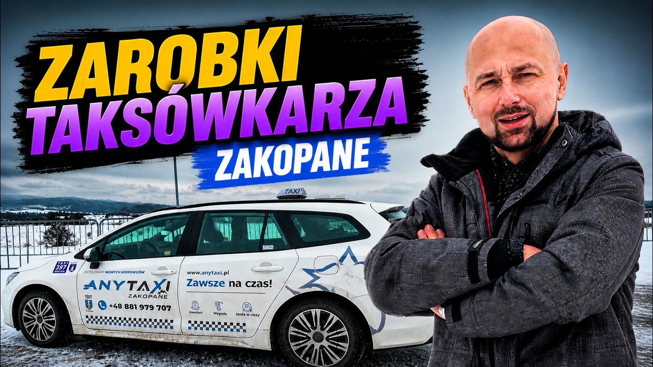 TAKSÓWKARZ W ZAKOPANEM – 9 tys. zł miesięcznie. Czy naprawdę da się tyle zarobić?