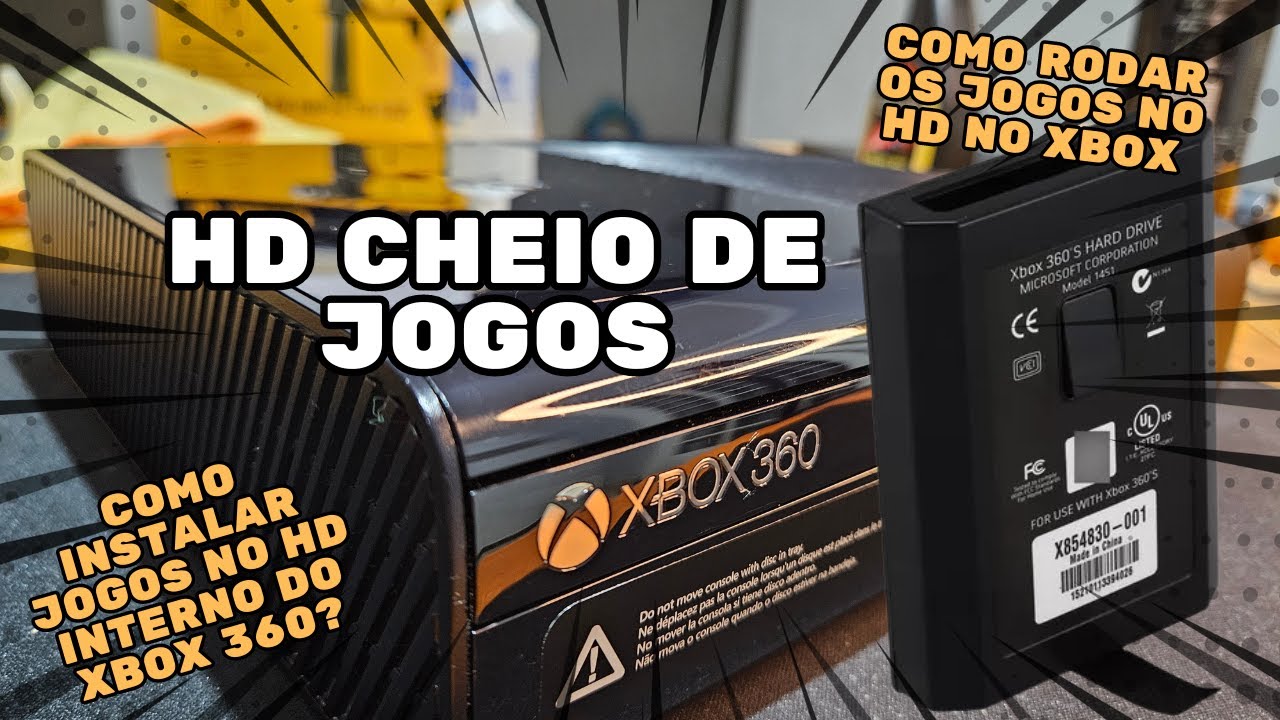 Jogos Direto do HD: Como Instalar e Jogar no Xbox 360!