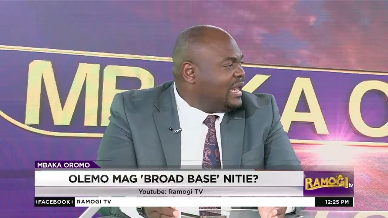 Robert nyasuna – Jasiasa: ‘Broad Base’ osechwalo dongruok mag ute manengogi yot pachoka