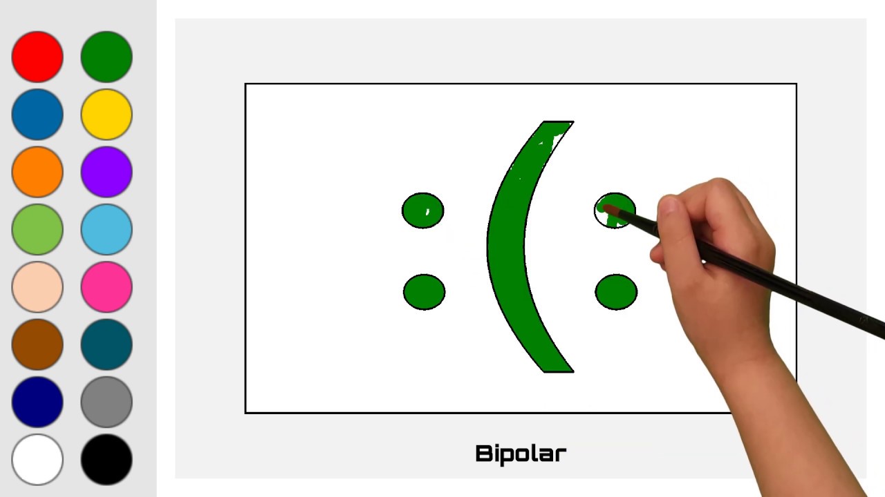Coloring Bipolar Logo
