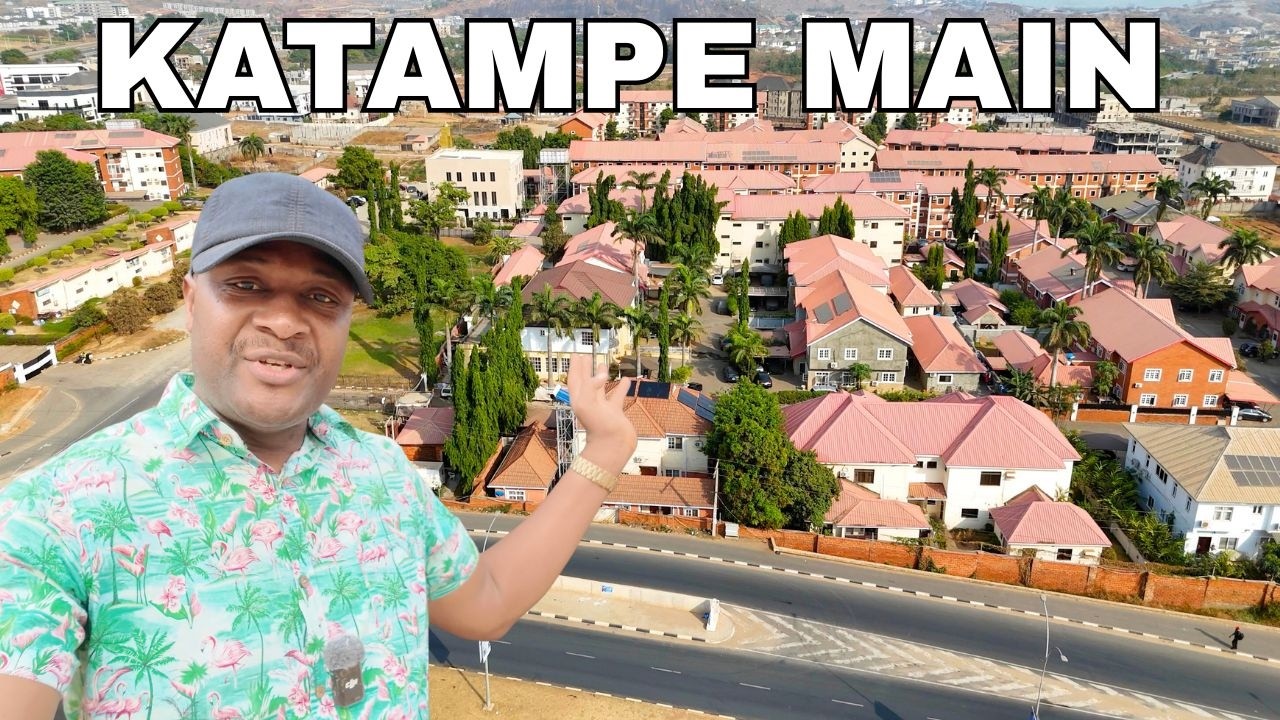 Katampe Main From the Sky - Abuja's Hidden Luxury Revealed