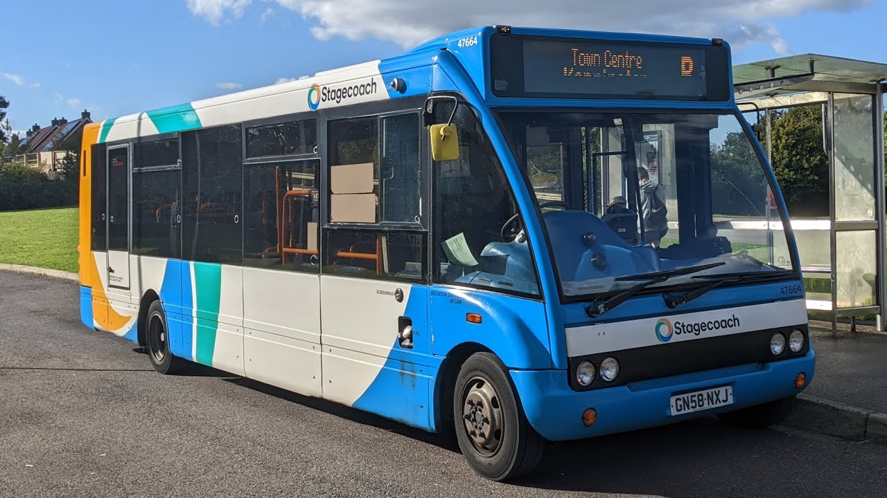 Stagecoach South East GN58 NXJ 47664 Optare Solo