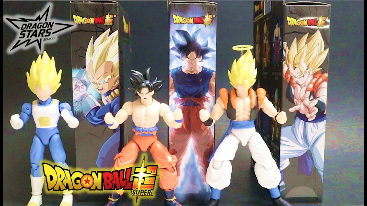 Dragon Ball Super DRAGON STARS Figures Review | Unboxing All Series 15 | Vegeta, Gogeta, and Goku