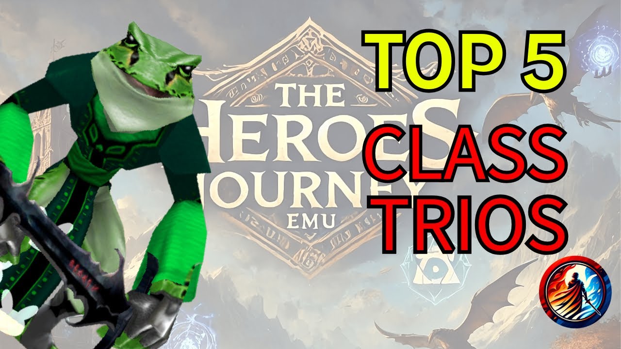 Top 5 Class Trios for EverQuest: Heroes Journey Server