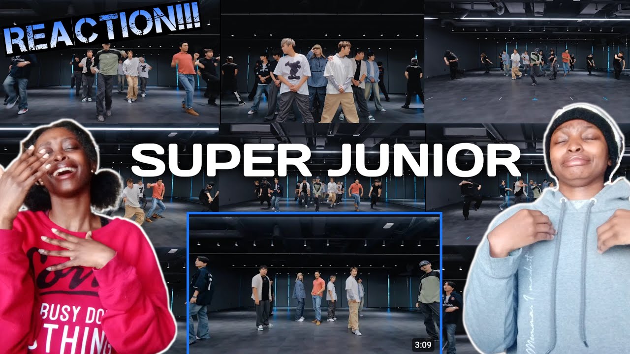 SUPER JUNIOR 슈퍼주니어 'Express Mode' Dance Practice !!!REACTION!!!