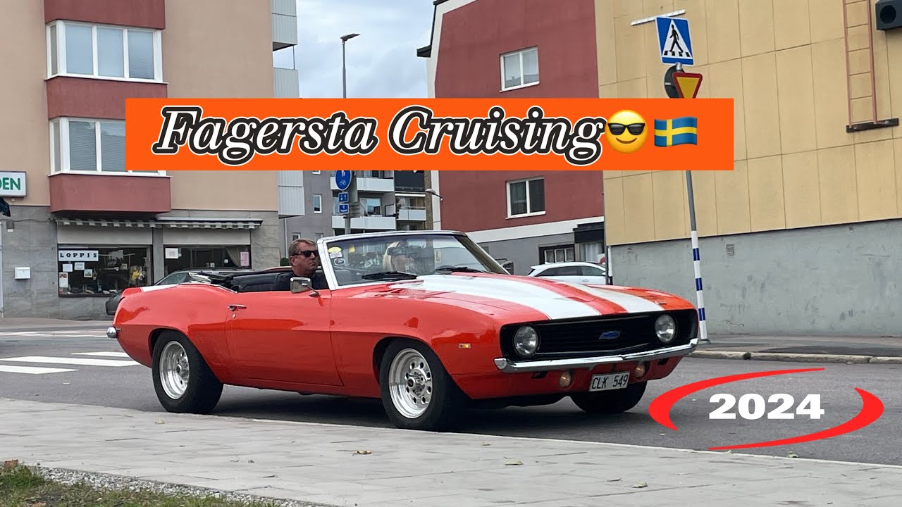 Classic car Cruising Fagersta 😎🇸🇪 #classiccar #automobile #oldschool #classiccars