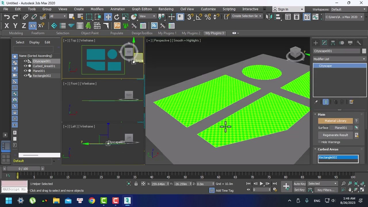 Cityscape Pro. Download, Install and use the plugin Cityscape Pro on 3ds max