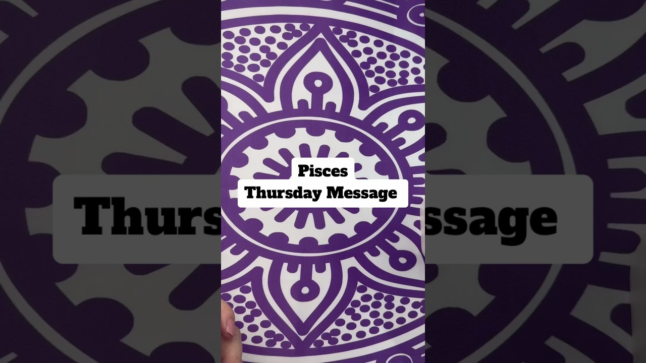 Pisces Thursday message from tarot May 2! #tarot #astrology #tarotreading #pisces