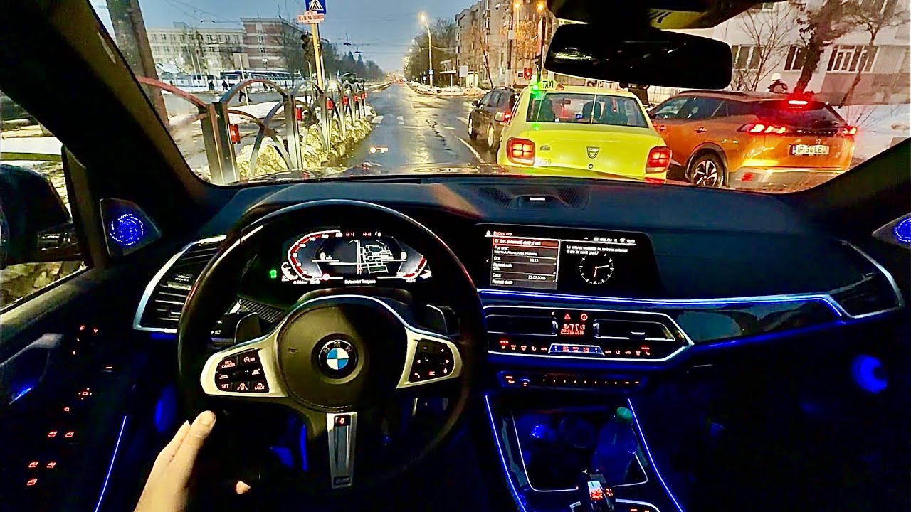 BMW X5 POV City Drive - Bucharest, Romania