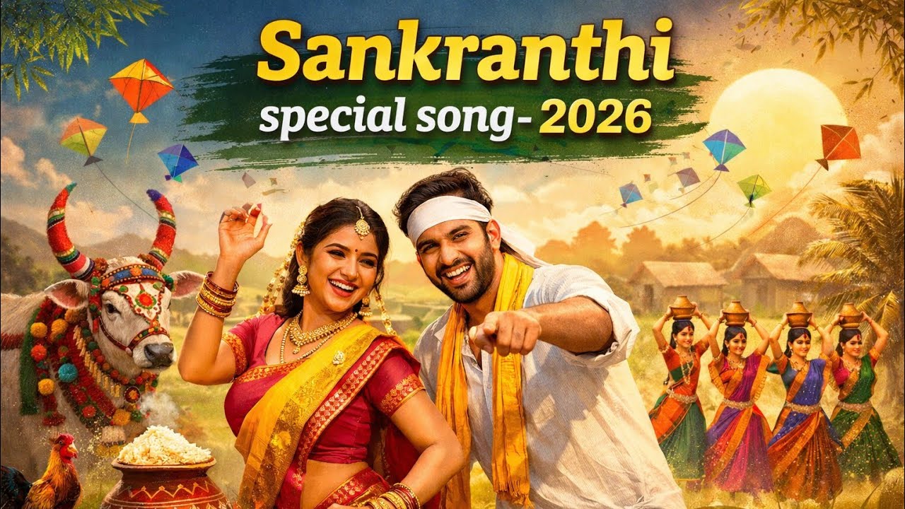 SANKRANTHI SONG TELUGU | సంక్రాంతి పాట 2026 | New Sankranthi Song 2026 #sankranthi #pongal #telugu 
