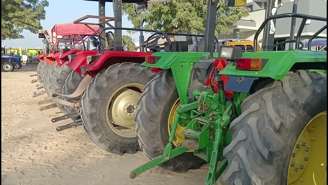 गुजरात में ट्रैक्टर का सबसे बड़ा मार्केट 🚜🚜🚜🚜 किसने की मनपसंद कंपनी का ट्रैक्टर किसने की कीमत के दम 