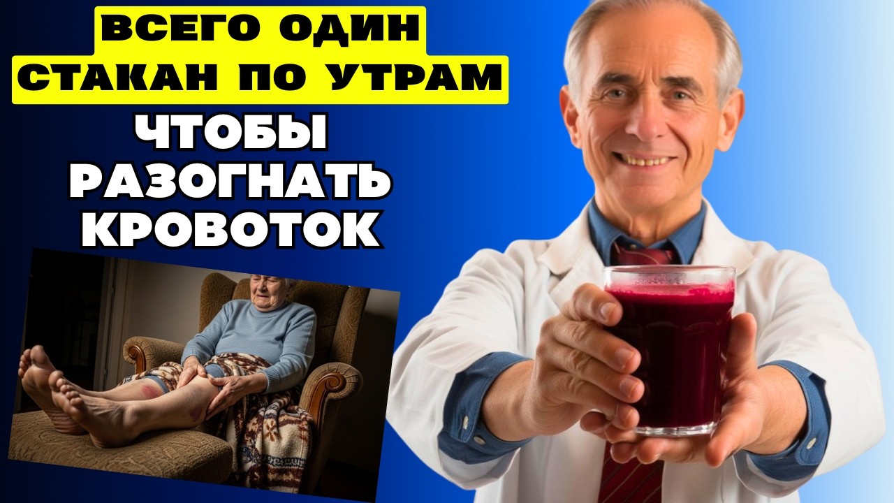 Что пить после 60, чтобы разогнать кровь в ногах?