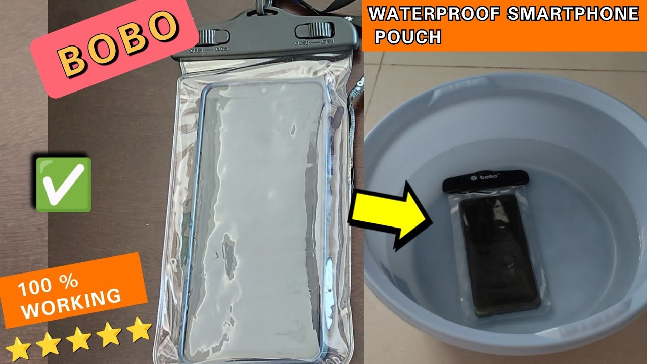 BOBO Universal Waterproof Pouch for mobile phones | Best Waterproof Pouch For Phone