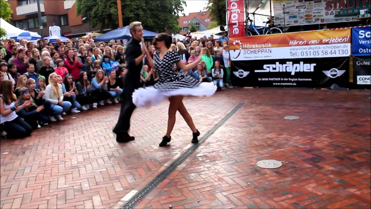 Tanzschule W&ouml;bbekind Stadtfest Barsinghausen 2013 Teil 2