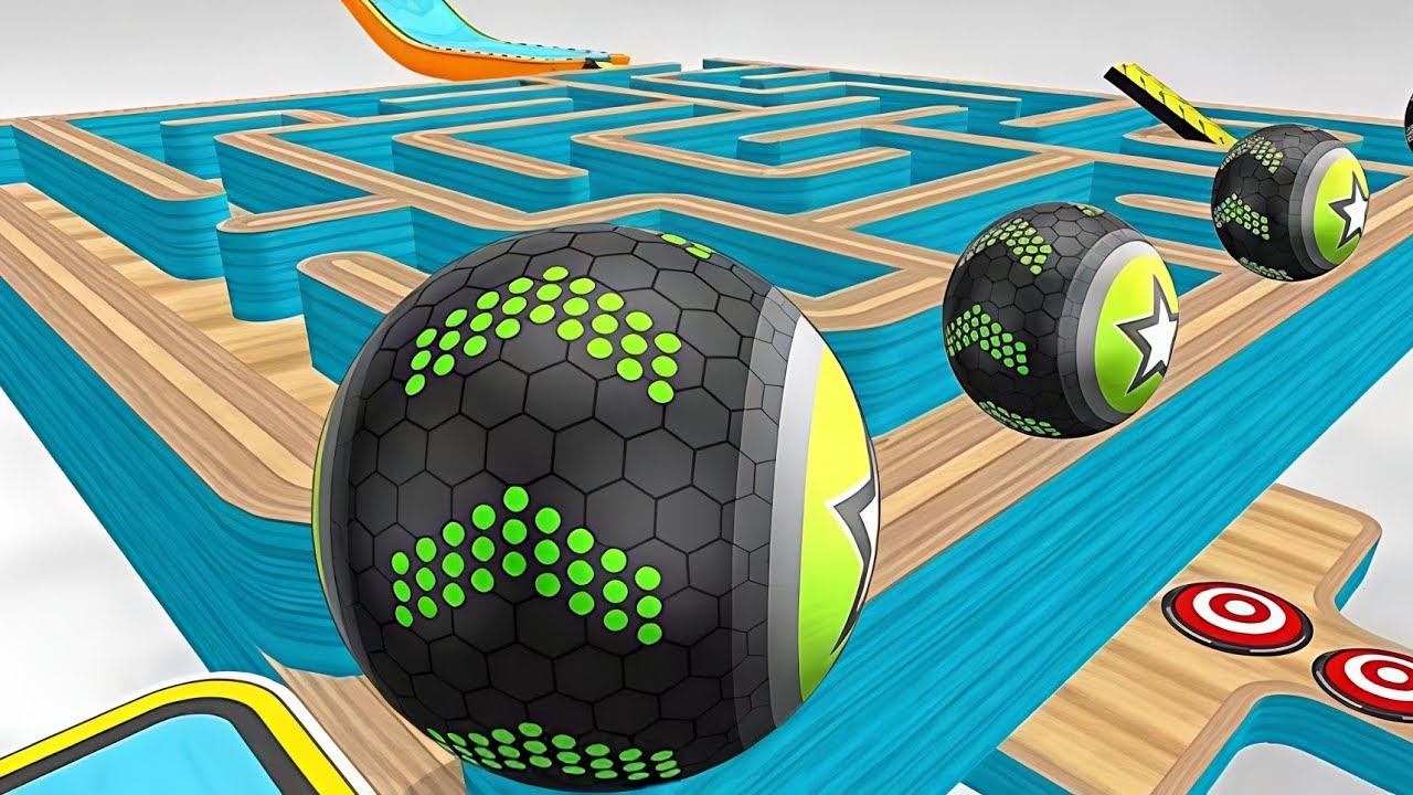 Going Balls, SpeedRun, Going Balls Portal Gameplay ASMR Level Walkthrough video 117 level 