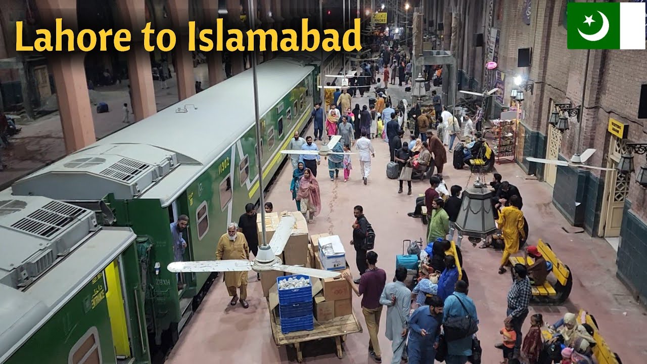Lahore to Islamabad Train Travel | Train Journey in Pakistan Railway #train #trainvideo